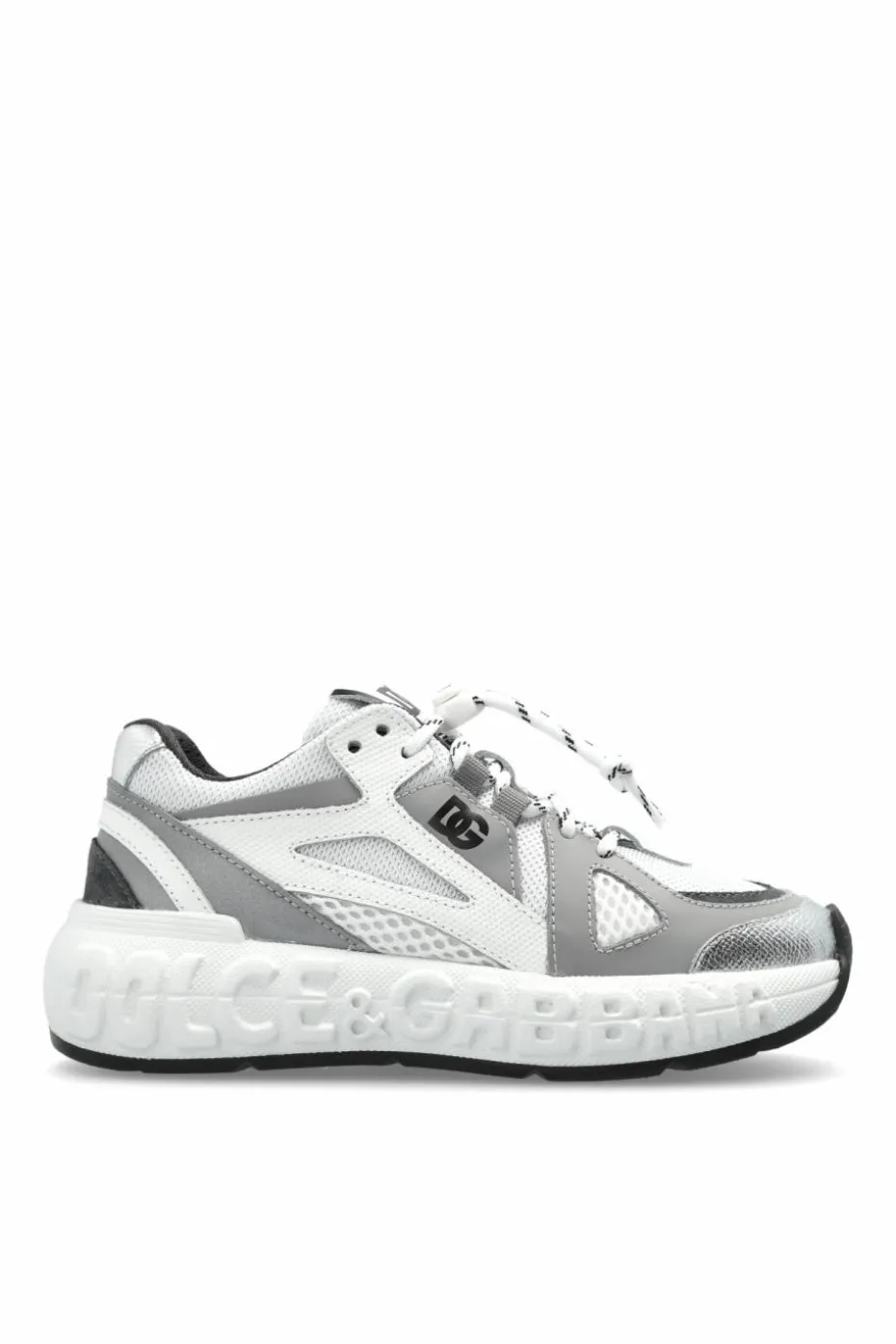 Dolce & Gabbana Kids GREY Sports shoes with logo