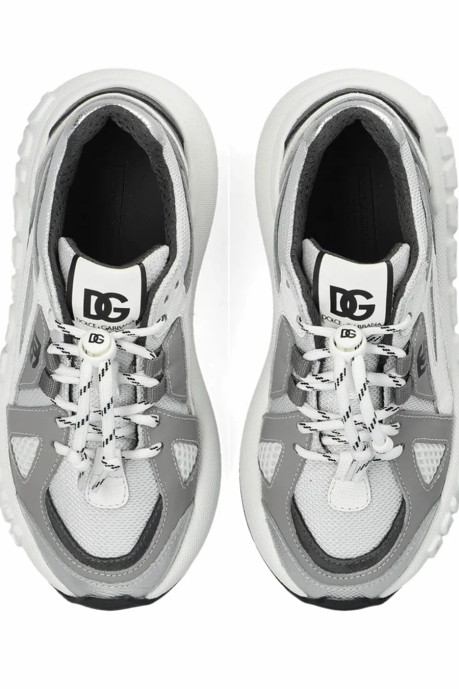 Dolce & Gabbana Kids GREY Sports shoes with logo