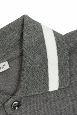 Dolce & Gabbana Kids GREY Polo with embroidered logo