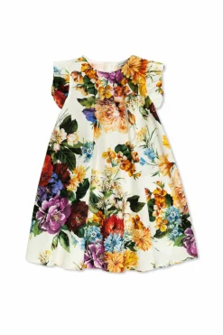 Dolce & Gabbana Kids MULTICOLOUR Floral motif dress