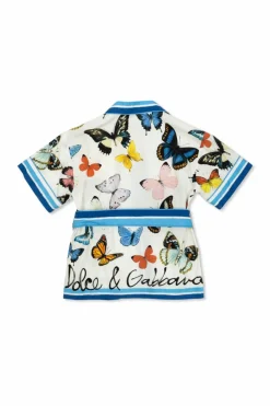 Dolce & Gabbana Kids MULTICOLOUR Shirt with belt