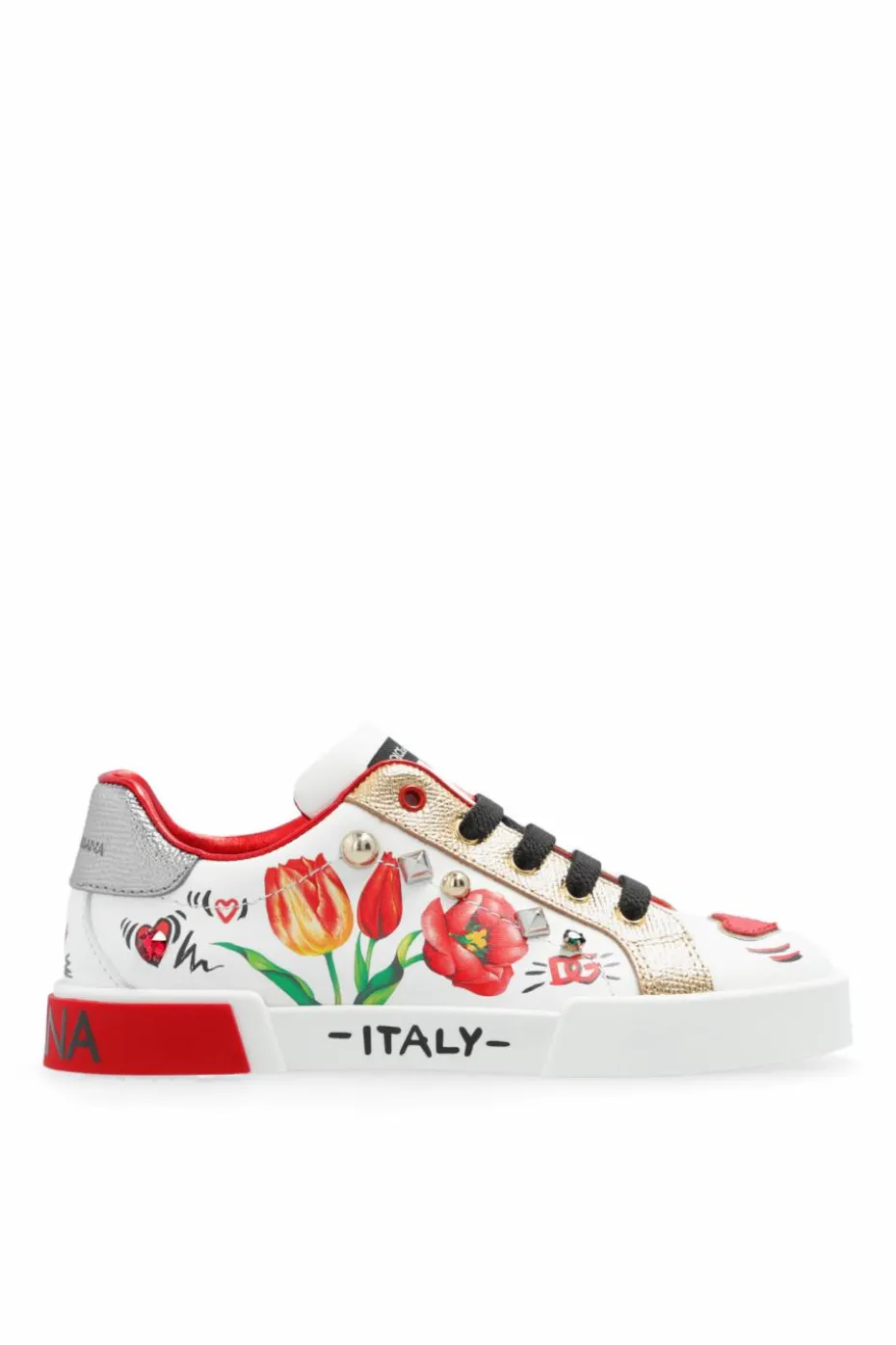 Dolce & Gabbana Kids MULTICOLOUR Printed sneakers