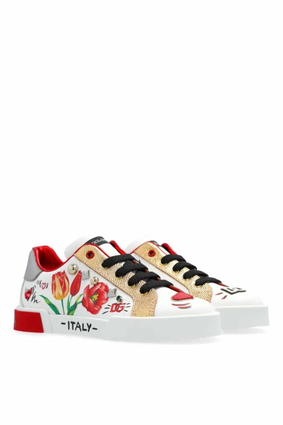 Dolce & Gabbana Kids MULTICOLOUR Printed sneakers
