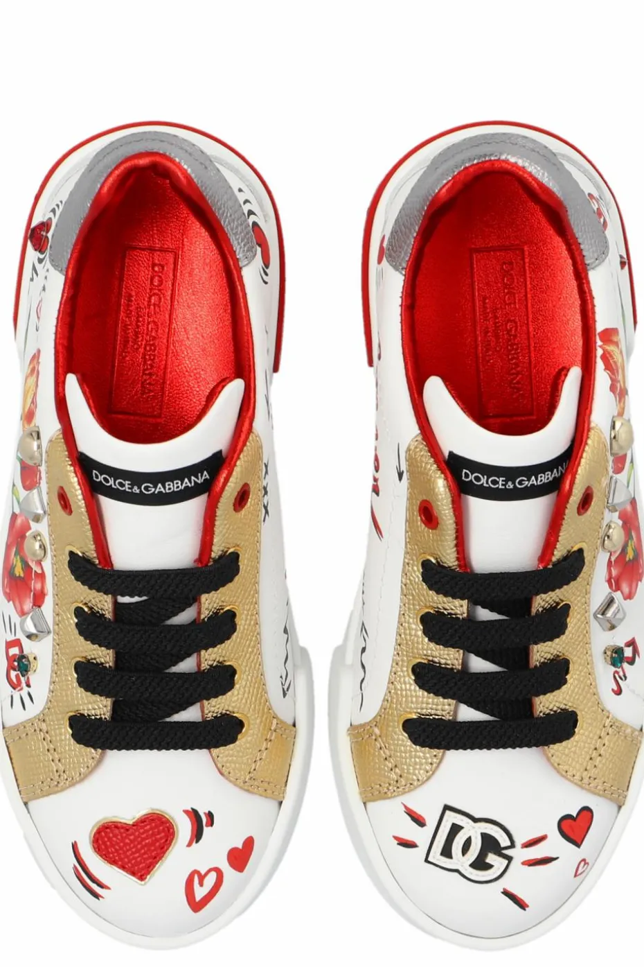 Dolce & Gabbana Kids MULTICOLOUR Printed sneakers