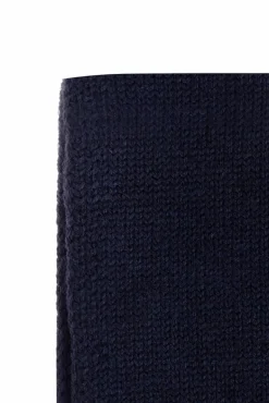 Dolce & Gabbana Kids NAVY BLUE Scarf with logo