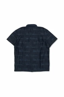 Dolce & Gabbana Kids NAVY BLUE Denim shirt with pocket