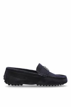 Dolce & Gabbana Kids NAVY BLUE Suede loafers