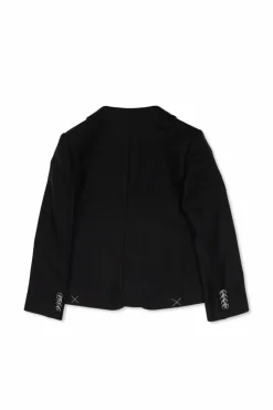 Dolce & Gabbana Kids NAVY BLUE Blazer with logo patch