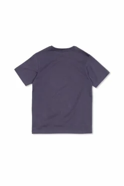 Dolce & Gabbana Kids NAVY BLUE T-shirt with velvety logo