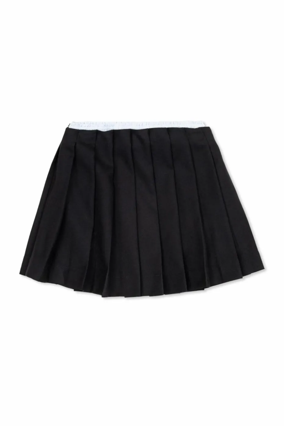 Dolce & Gabbana Kids NAVY BLUE Wool skirt with darts