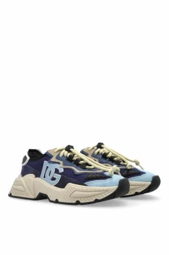 Dolce & Gabbana Kids NAVY BLUE Sneakers with logo