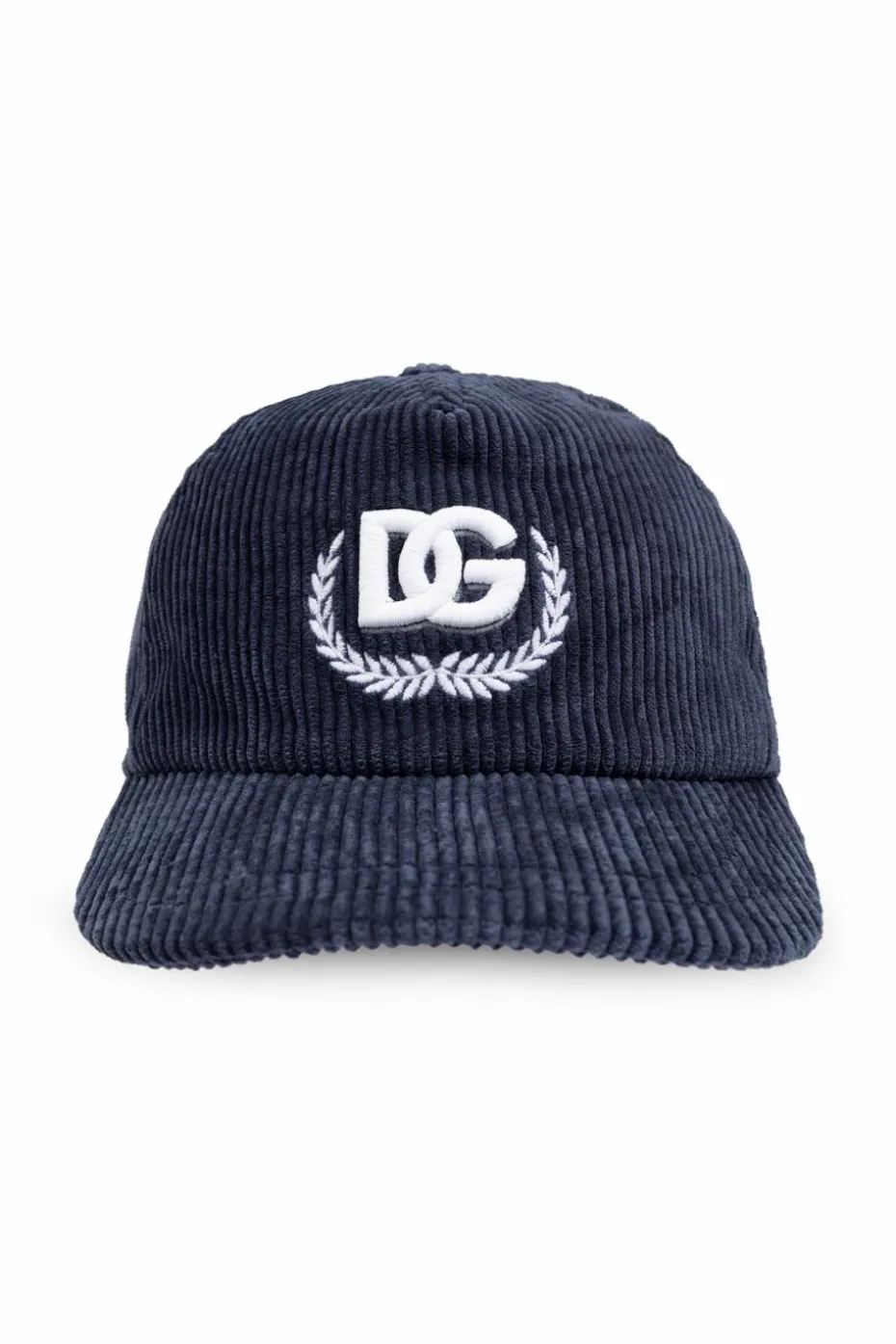 Dolce & Gabbana Kids NAVY BLUE Corduroy cap