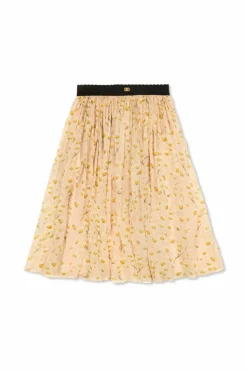 Dolce & Gabbana Kids PINK Skirt with floral motif