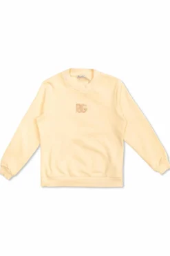 Dolce & Gabbana Kids PINK Sweatshirt with logo