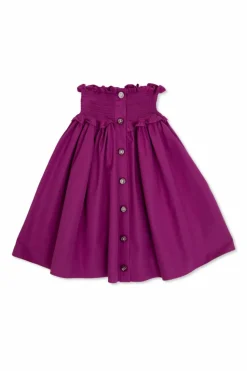 Dolce & Gabbana Kids PURPLE Cotton skirt