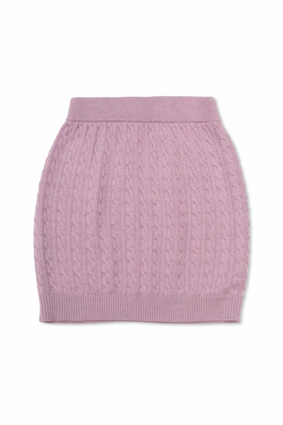 Dolce & Gabbana Kids PURPLE Wool skirt