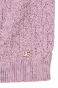 Dolce & Gabbana Kids PURPLE Wool skirt