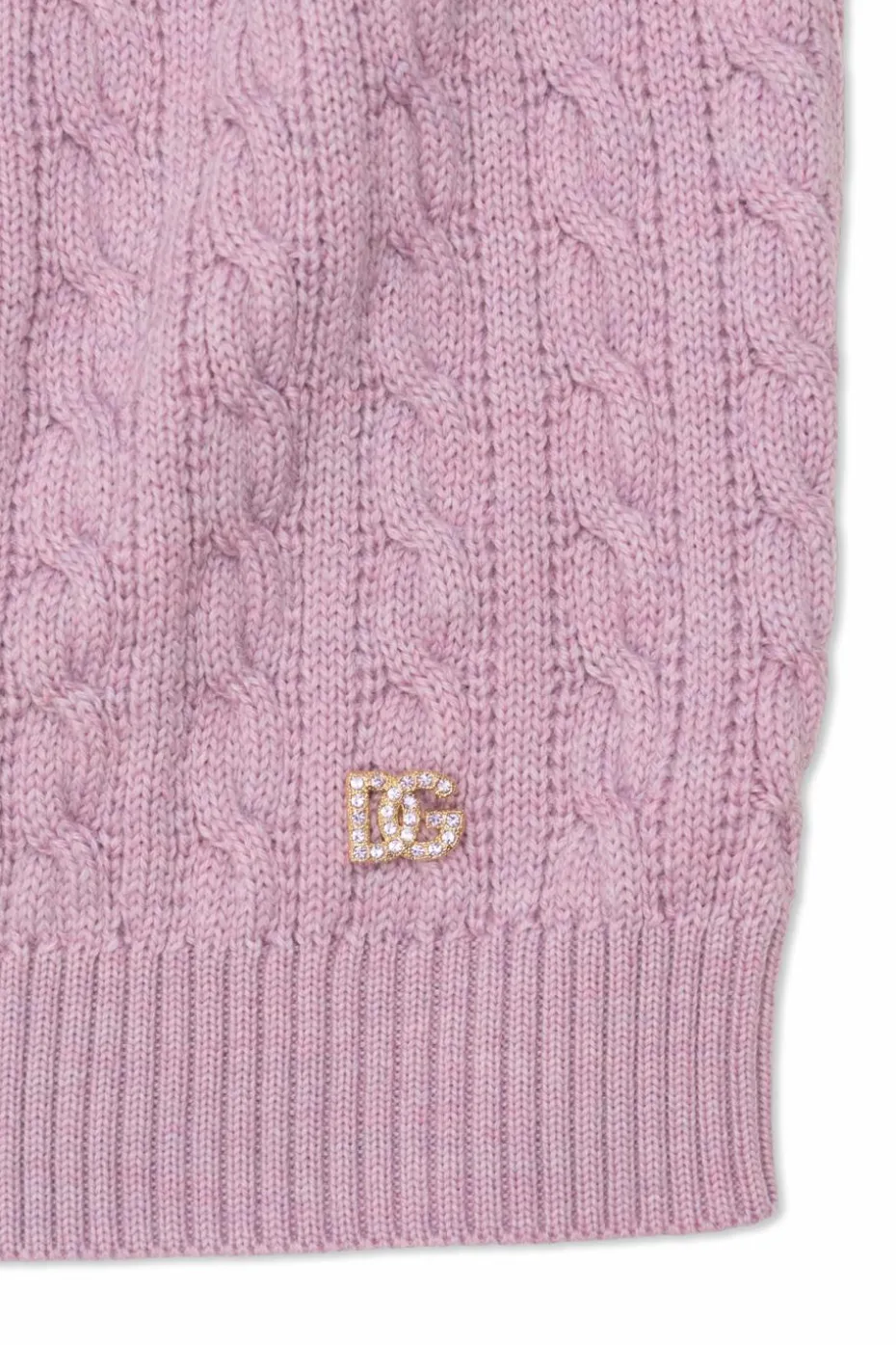 Dolce & Gabbana Kids PURPLE Wool skirt