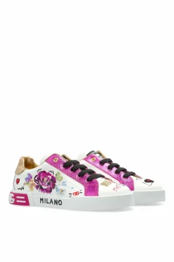 Dolce & Gabbana Kids WHITE Sports shoes