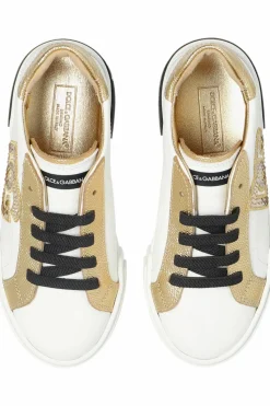 Dolce & Gabbana Kids WHITE Shoes with logo
