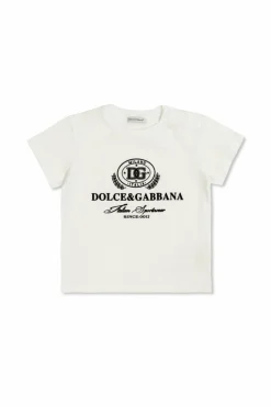 Dolce & Gabbana Kids WHITE T-shirt with logo