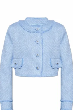 Dolce & Gabbana light blue Tweed jacket