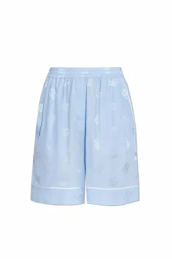 Dolce & Gabbana light blue Silk shorts