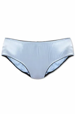 Dolce & Gabbana light blue Silk panties
