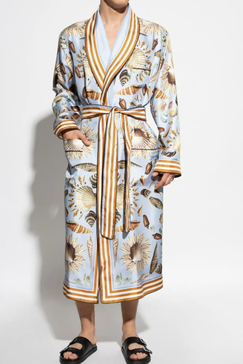 Dolce & Gabbana MULTICOLOUR Silk robe