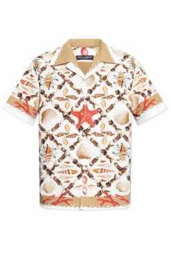 Dolce & Gabbana MULTICOLOUR Shirt with shell motif