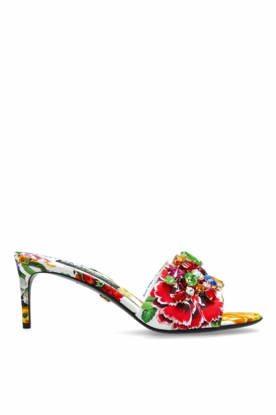 Dolce & Gabbana MULTICOLOUR Heeled mules