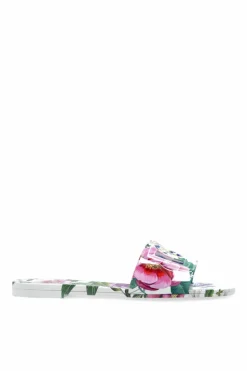 Dolce & Gabbana MULTICOLOUR Slides with logo