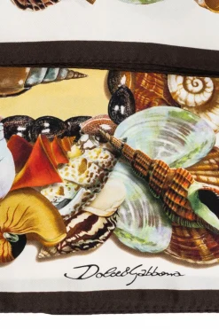 Dolce & Gabbana MULTICOLOUR Silk scarf with print