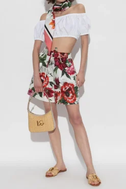 Dolce & Gabbana MULTICOLOUR Floral motif shorts