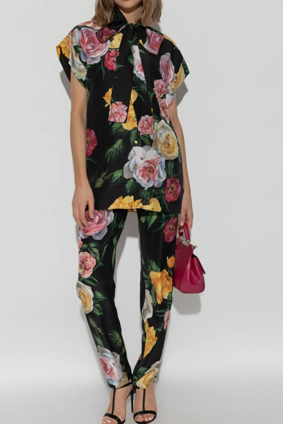 Dolce & Gabbana MULTICOLOUR Shirt with floral motif