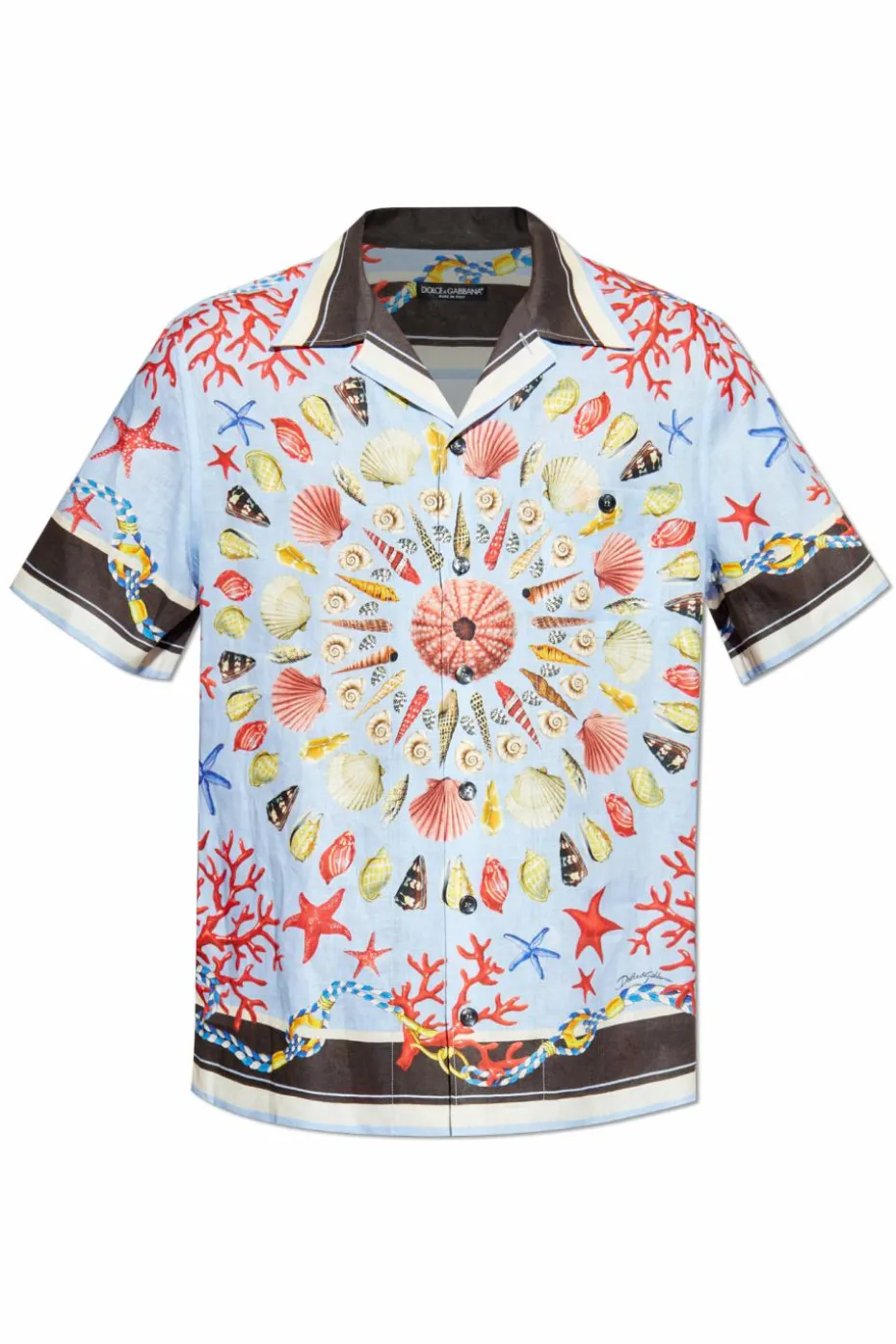 Dolce & Gabbana MULTICOLOUR Shirt with shell motif