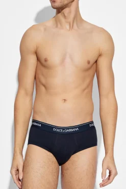 Dolce & Gabbana NAVY BLUE Two-pack briefs