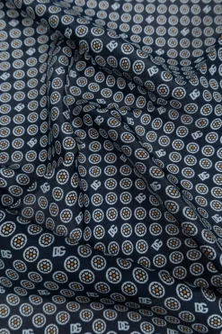 Dolce & Gabbana NAVY BLUE Silk scarf