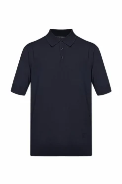 Dolce & Gabbana NAVY BLUE Wool polo