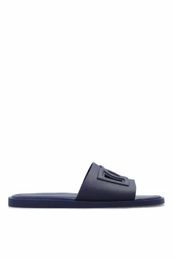 Dolce & Gabbana NAVY BLUE Rubber slides