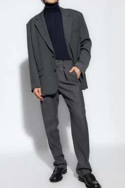 Dolce & Gabbana NAVY BLUE Cashmere turtleneck sweater