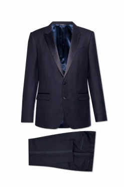 Dolce & Gabbana NAVY BLUE Wool suit