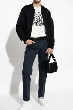 Dolce & Gabbana NAVY BLUE Cashmere Jacket