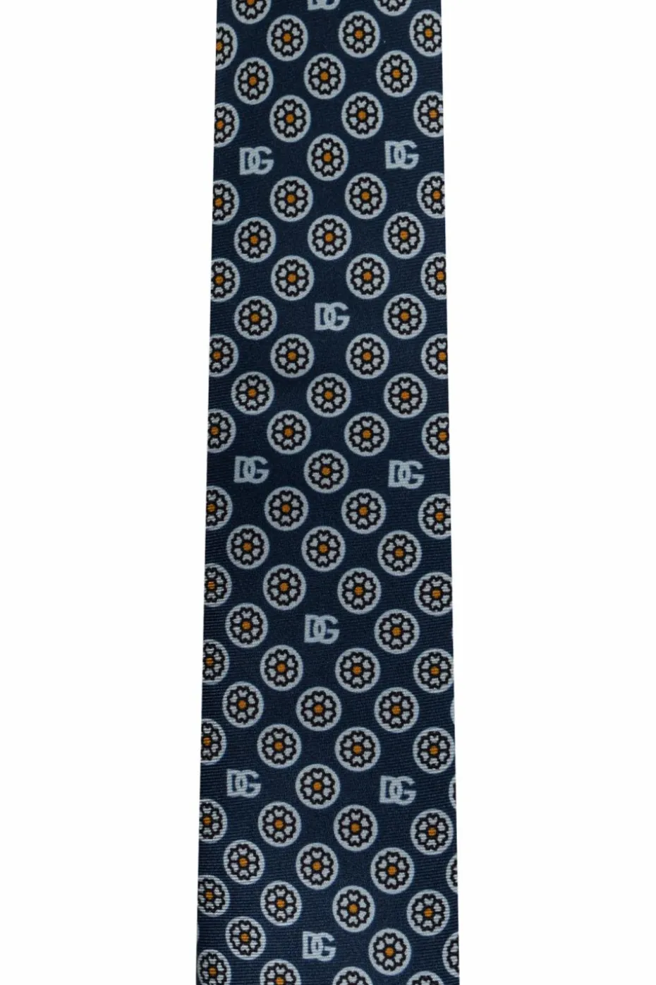 Dolce & Gabbana NAVY BLUE Silk tie
