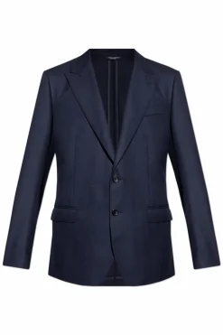 Dolce & Gabbana NAVY BLUE Wool blazer