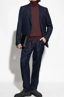 Dolce & Gabbana NAVY BLUE Wool blazer