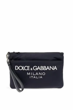 Dolce & Gabbana NAVY BLUE Handbag with logo