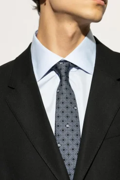 Dolce & Gabbana NAVY BLUE Patterned tie