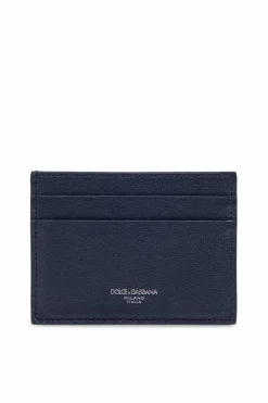 Dolce & Gabbana NAVY BLUE Leather card holder