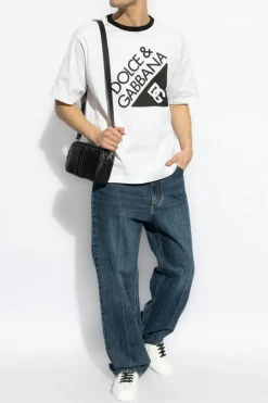 Dolce & Gabbana NAVY BLUE Straight leg jeans